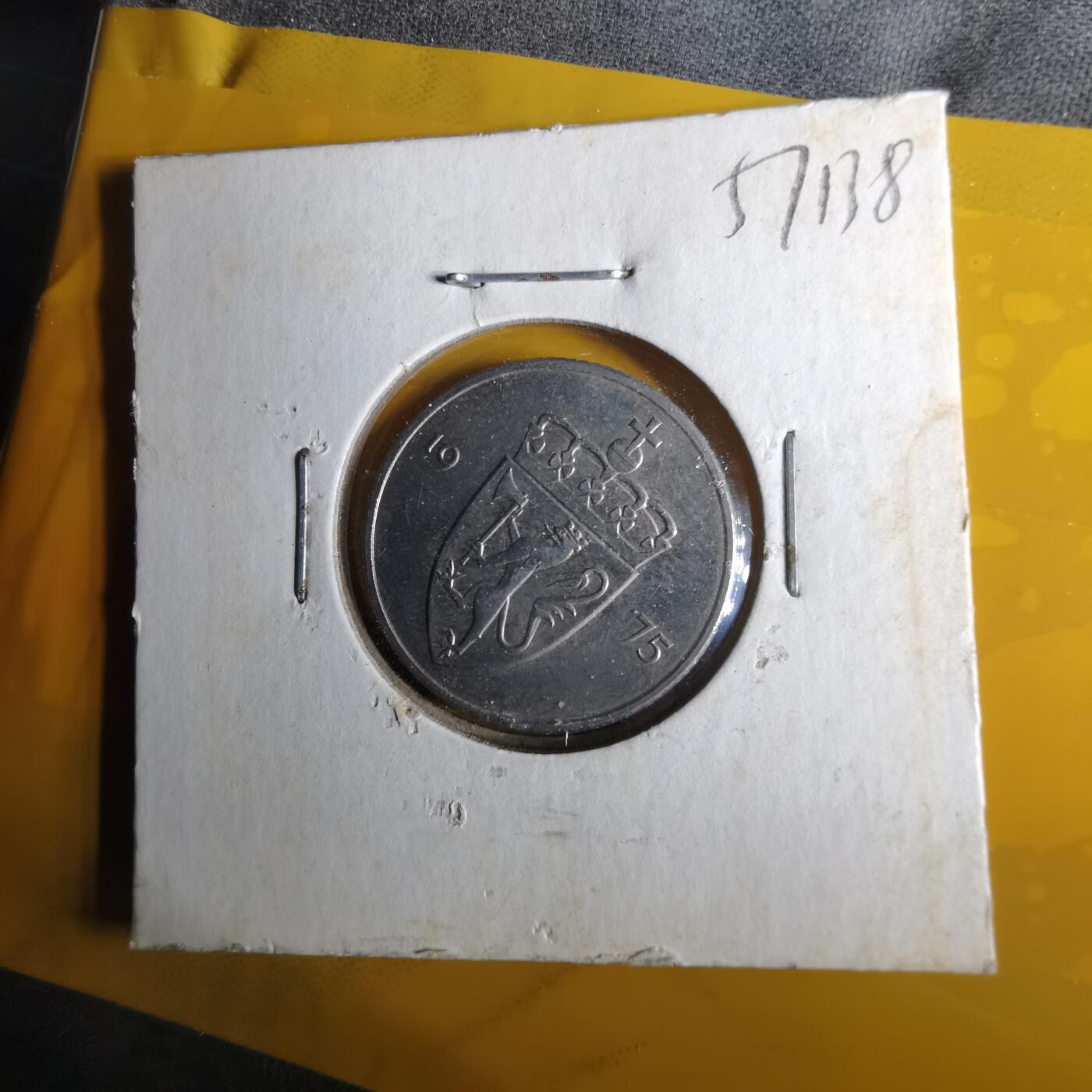 沼泽如烟--第1057场 挪威1975年50欧尔