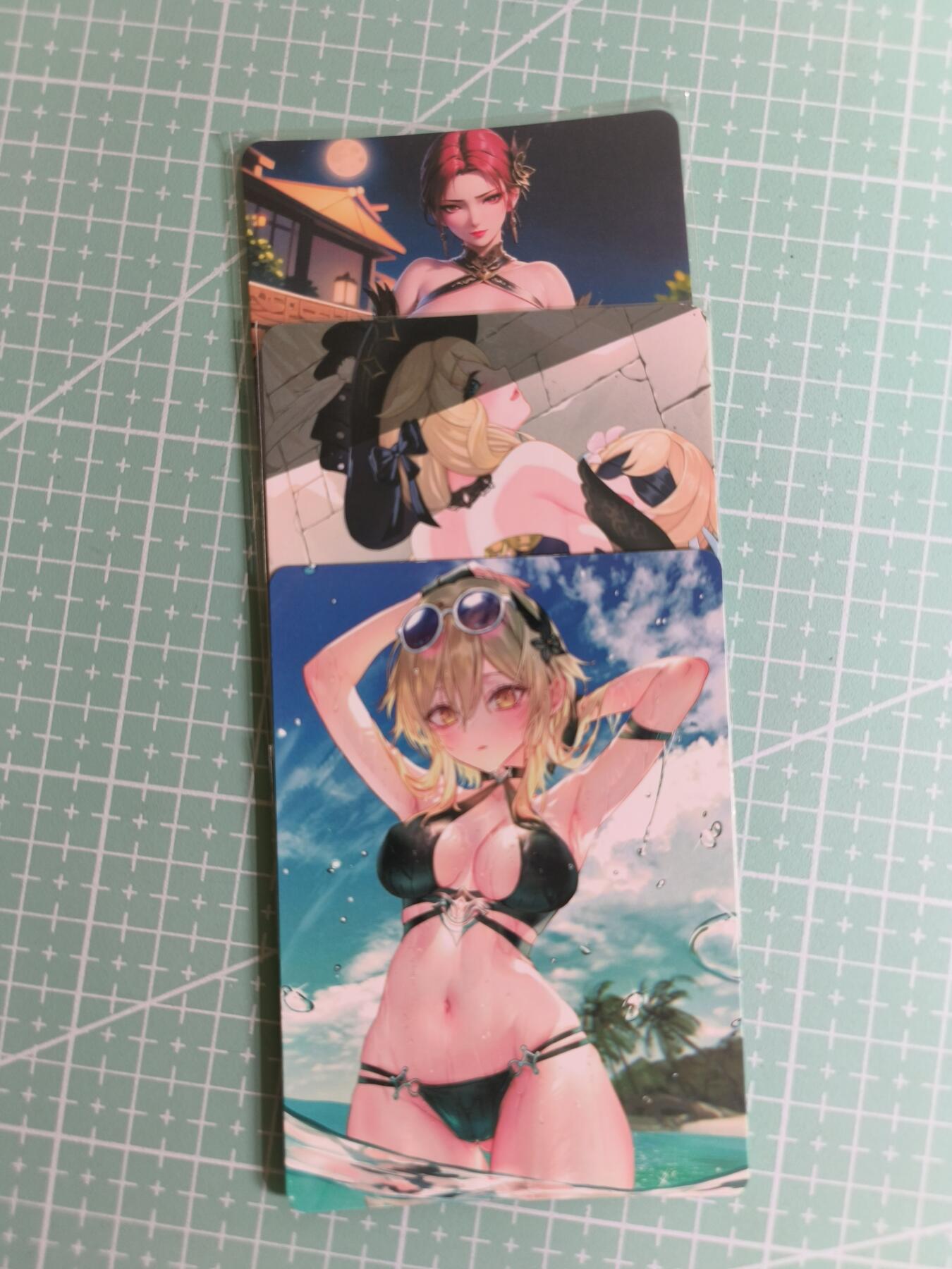 C先生卡牌 第27期 持续收拍品中…零手续费代拍 【彩闪】卡通·动漫·游戏·古风  3张 艺术