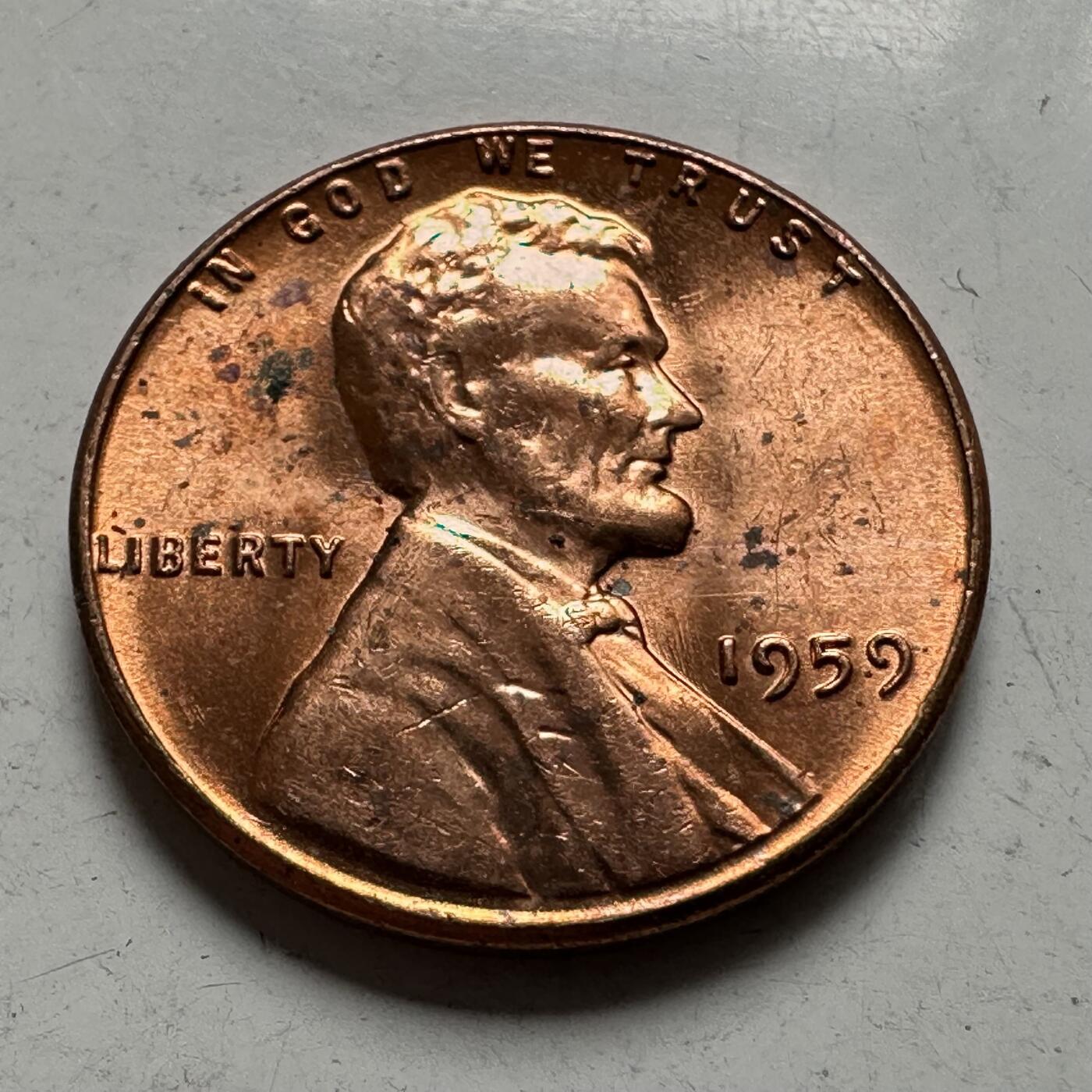 🌹外币初藏🌹🐯2026年第43场   每周二四六晚8️⃣点  世界硬币 美国1959年一美分