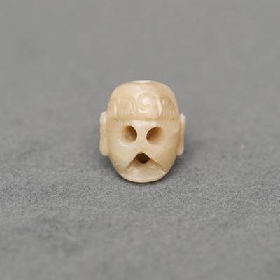  碧月说宝.韫玉流光-南京文物公司明清玉器专场（二） - 通天孔迦楼罗头