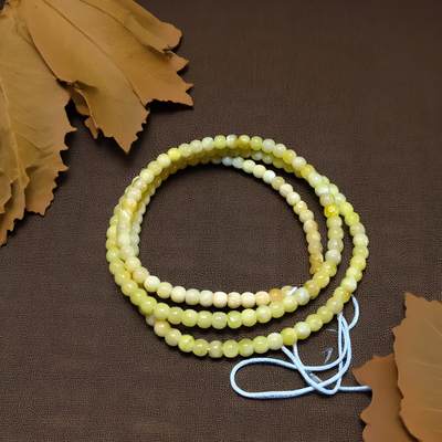 碧月说宝.君子怀瑾·当代和田玉清风专场(九) 蜜蜡精工直切108