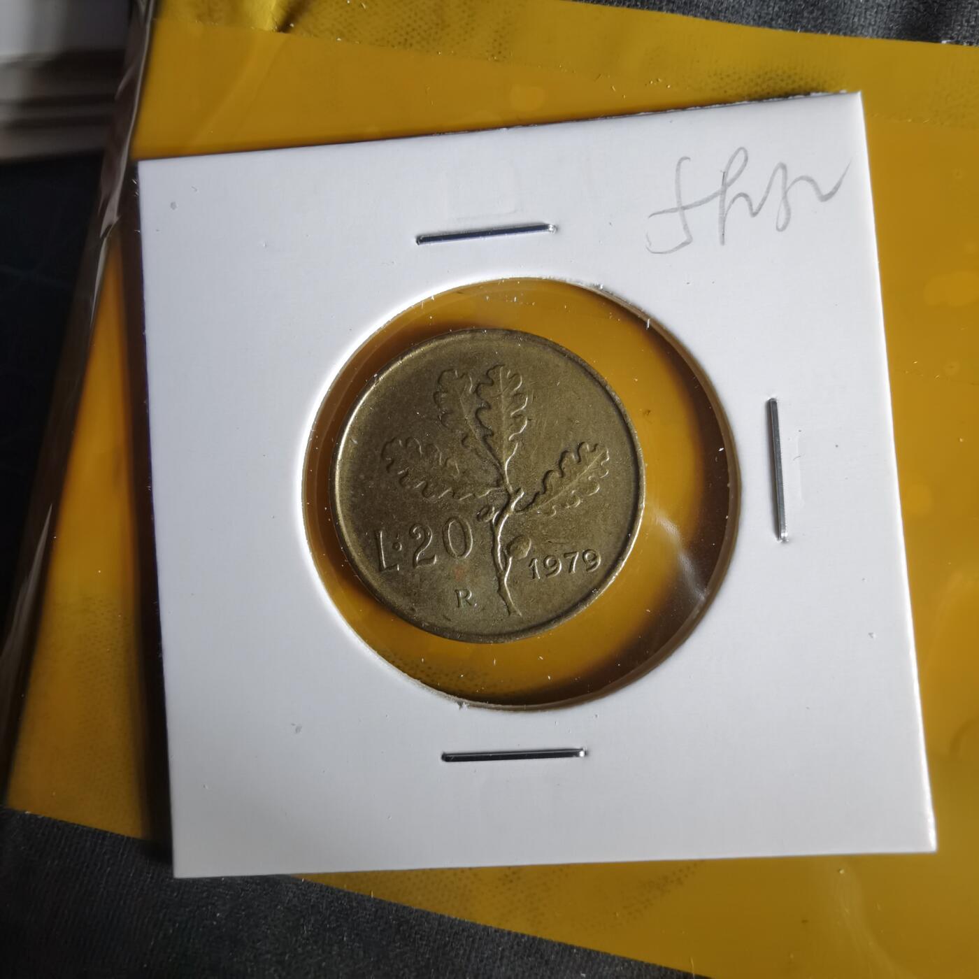 沼泽如烟--第1059场 意大利1979年20里拉