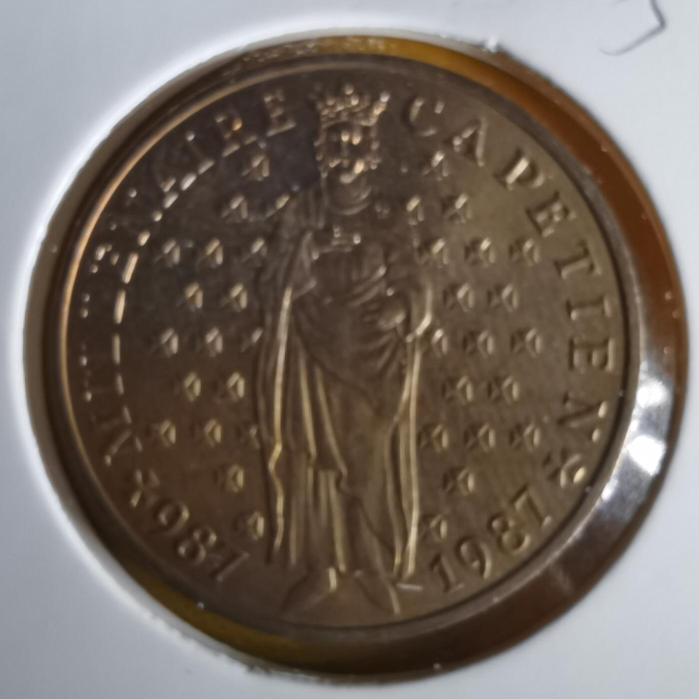 沼泽如烟--第1059场 法国1987年10法郎纪念币