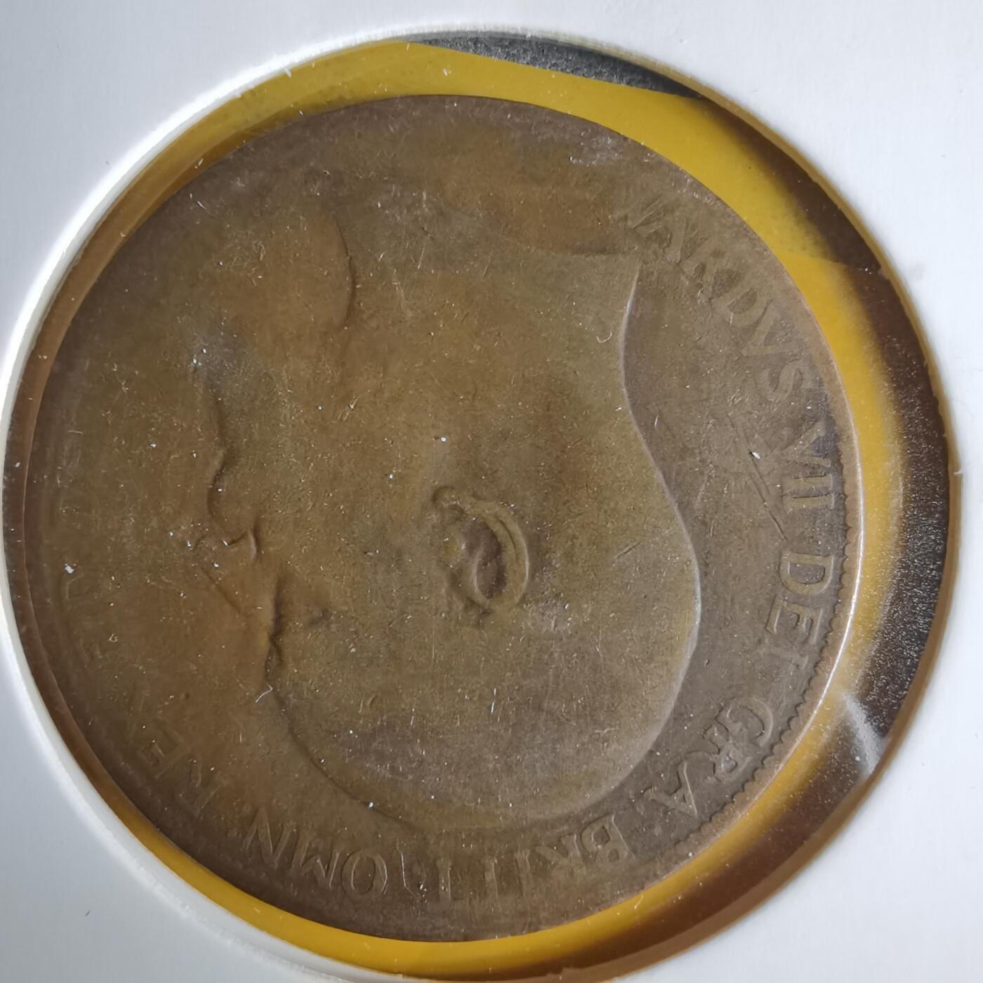 沼泽如烟--第1057场 英国1905年1便士