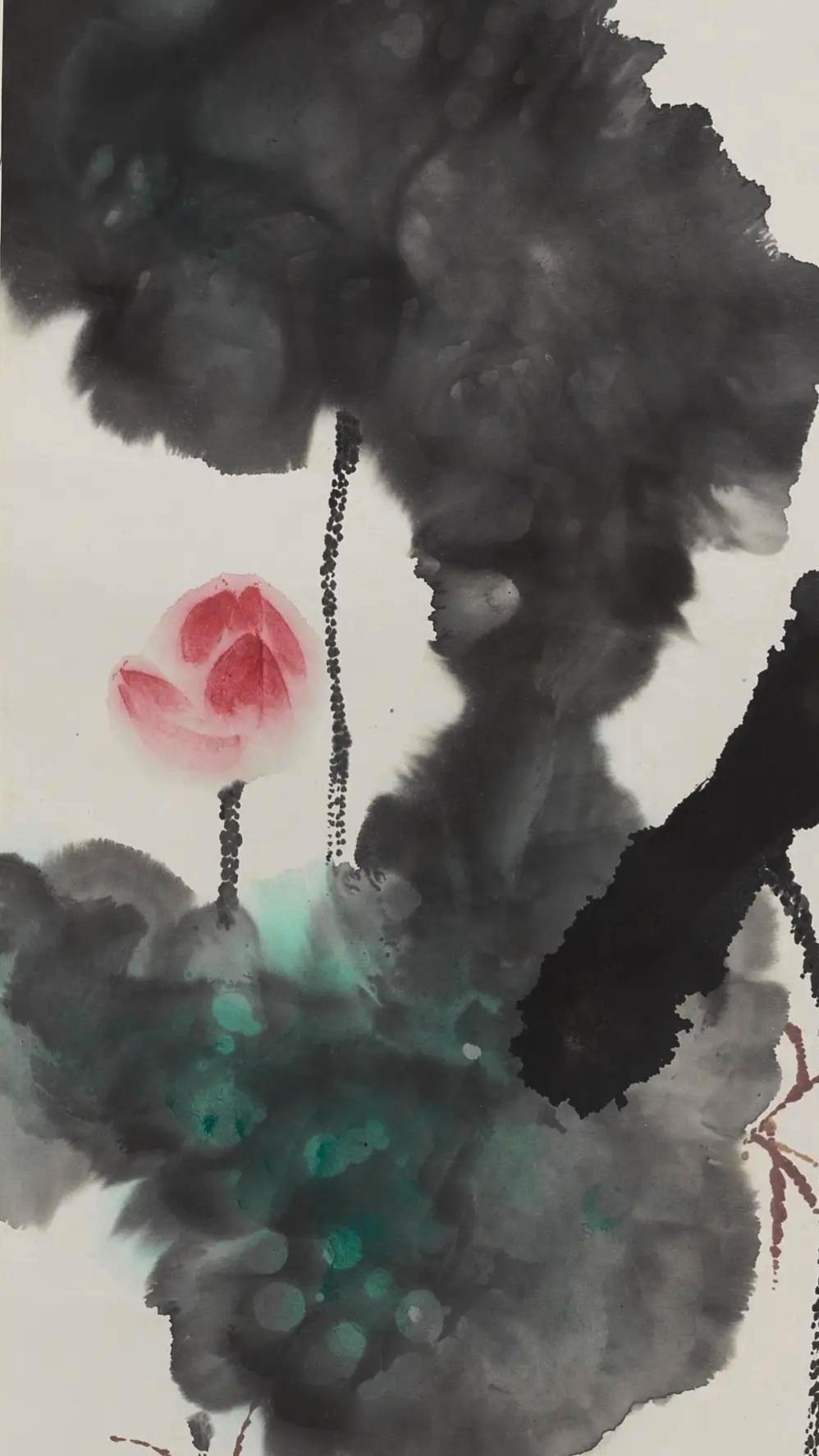 碧月说宝.当代书画专场一 陈家泠 荷塘清趣