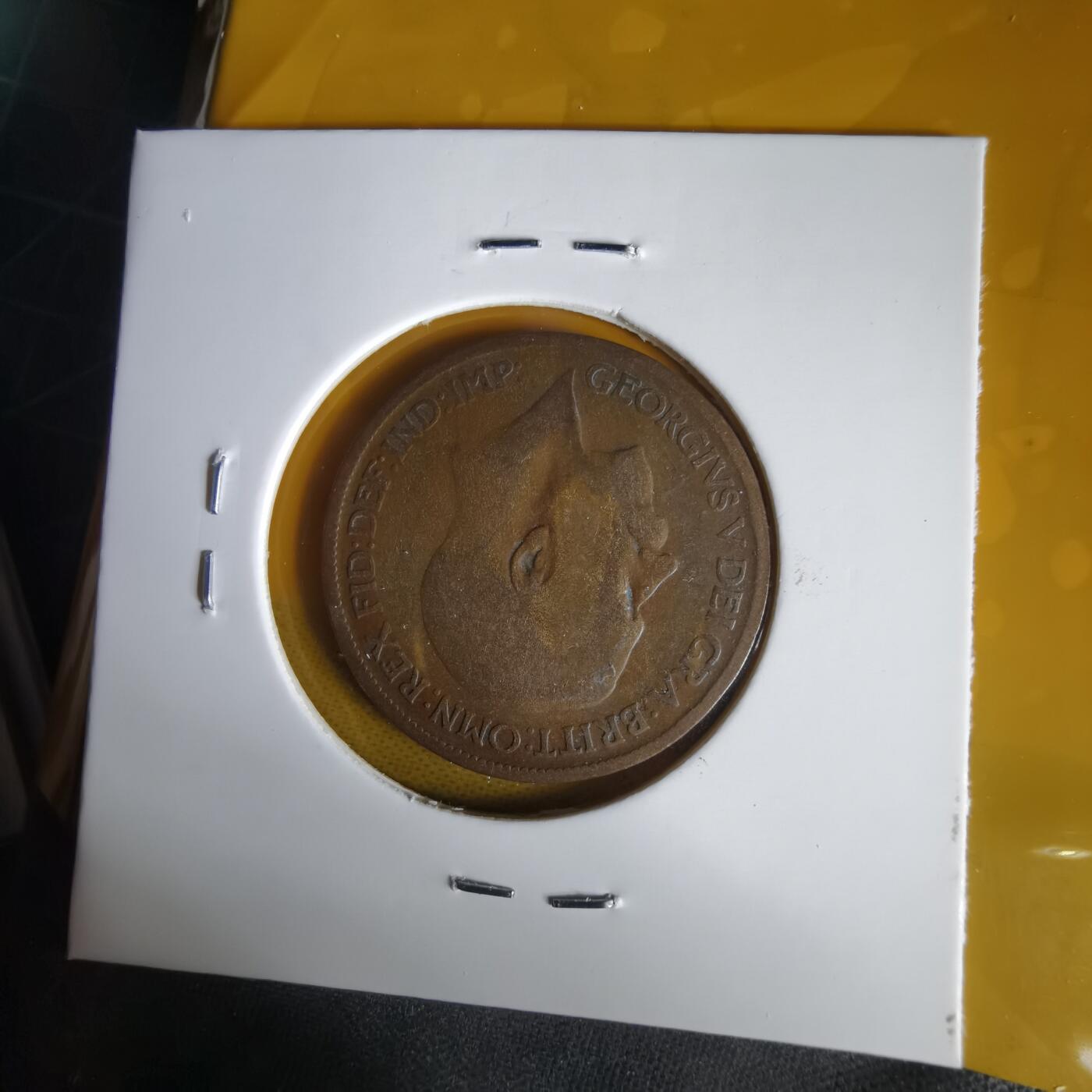 沼泽如烟--第1059场 英国1920年半便士