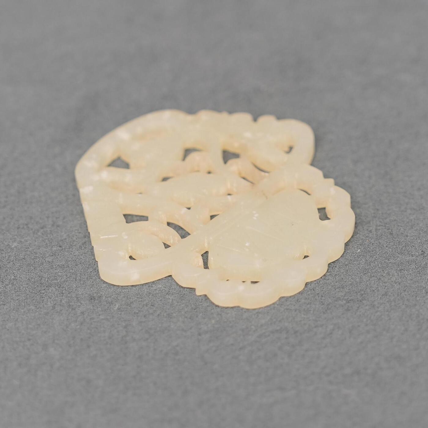 碧月说宝.韫玉流光-南京文物公司明清玉器专场（一） 花兰佩