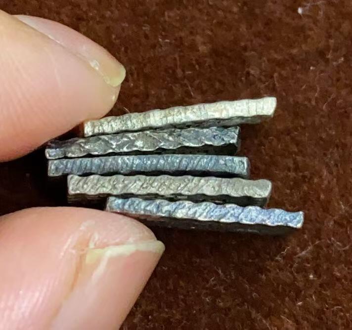 日日生财—方圆世界（全场包邮）第四场 日本一朱银币，成色很不错，字口清楚，边缘完整（共5枚 重9.4克）