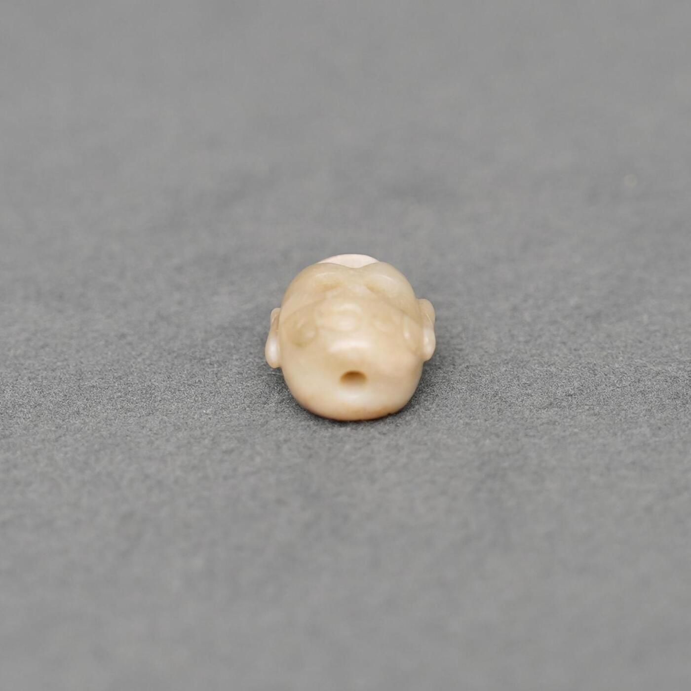  碧月说宝.韫玉流光-南京文物公司明清玉器专场（二） 通天孔迦楼罗头