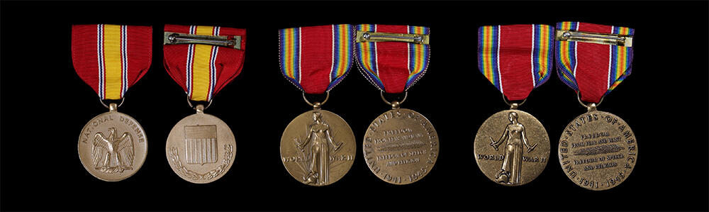 南京三省2026年春季拍卖会 世界币章&现代币 近代美国服役与战役主题奖章（一组三枚）