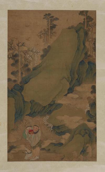 碧月说宝.近现代书画专场（九） 佚名 和合二仙