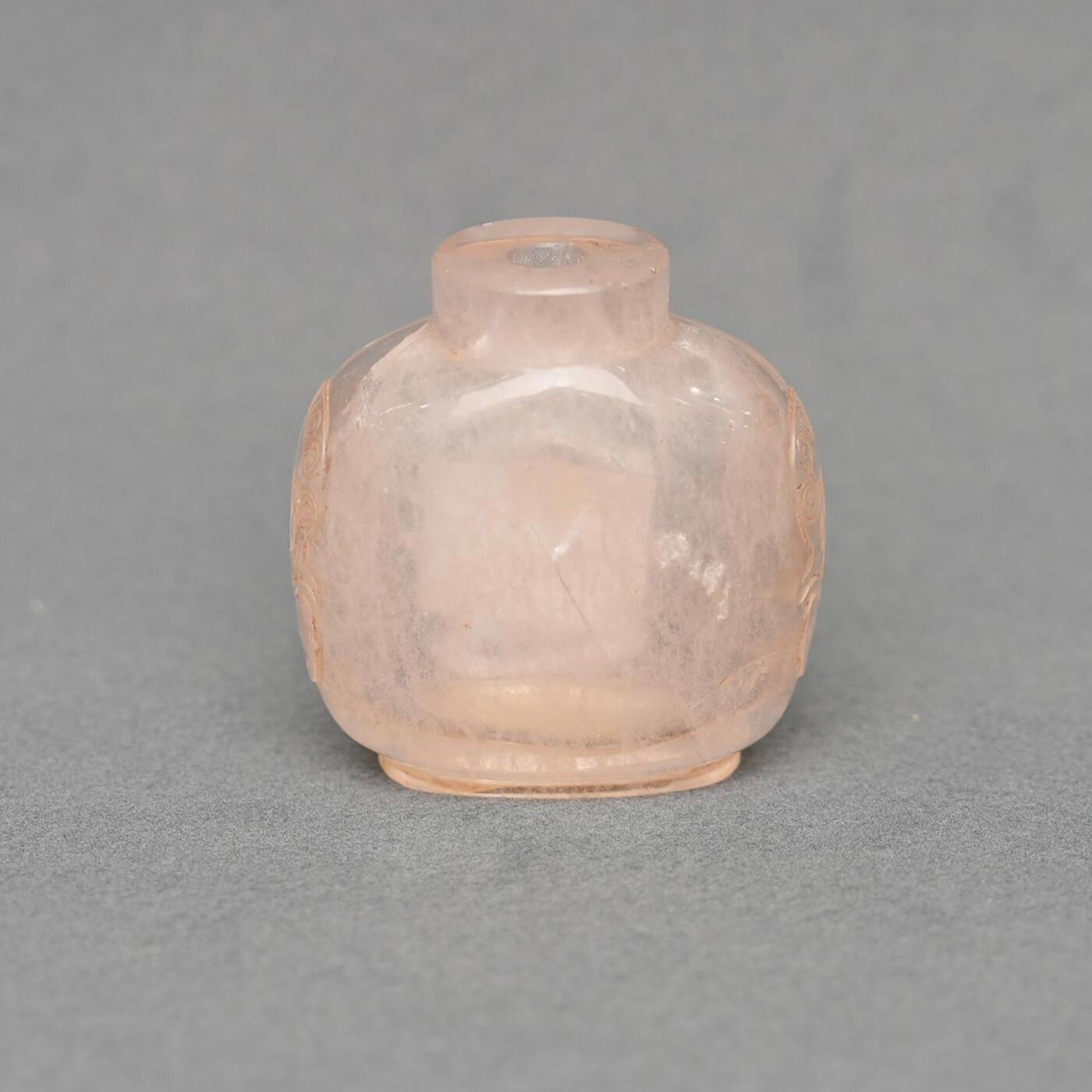 碧月说宝.韫玉流光-南京文物公司明清玉器专场（一） 水晶鼻烟壶