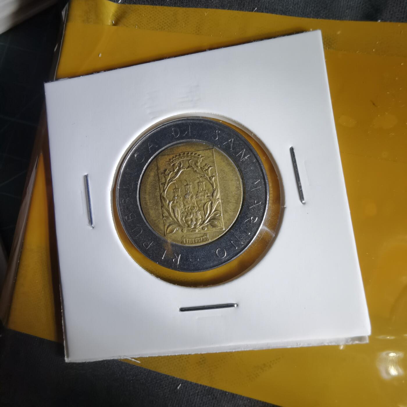 沼泽如烟--第1059场 圣马力诺1988年500里拉