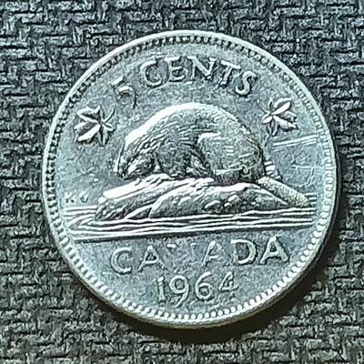 逸泉钱币2026第十九场世界钱币纪念币B2310-2754 2380加拿大1964年5分