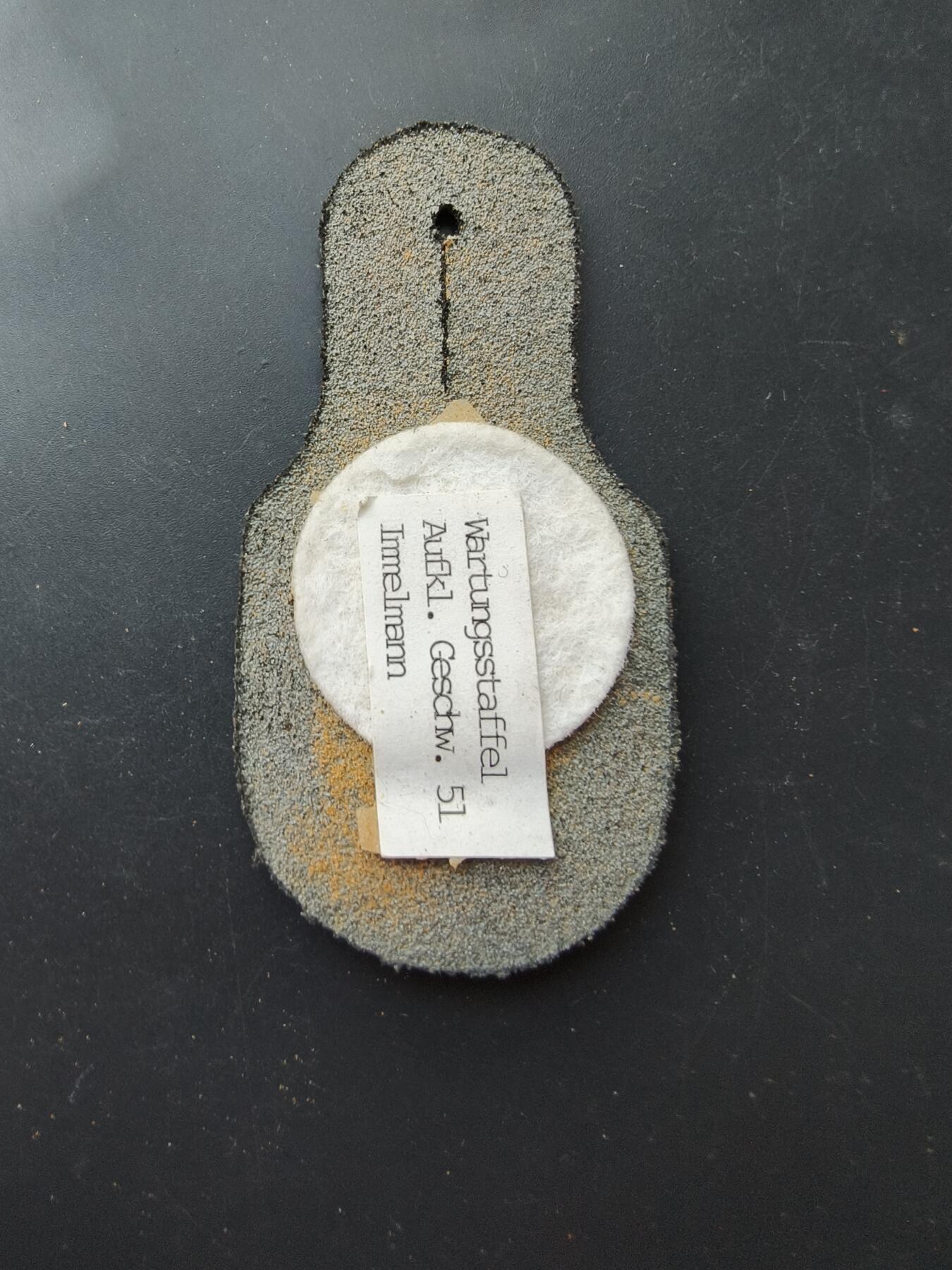 老王徽章第192期 德国联邦国防军空军第51“伊梅尔曼”侦察机联队维护中队证章