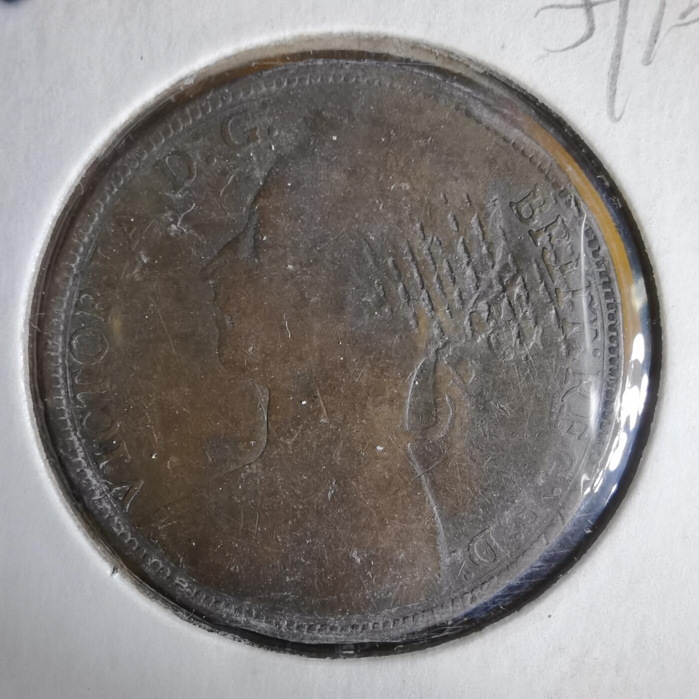 沼泽如烟--第1059场 英国1887年1便士