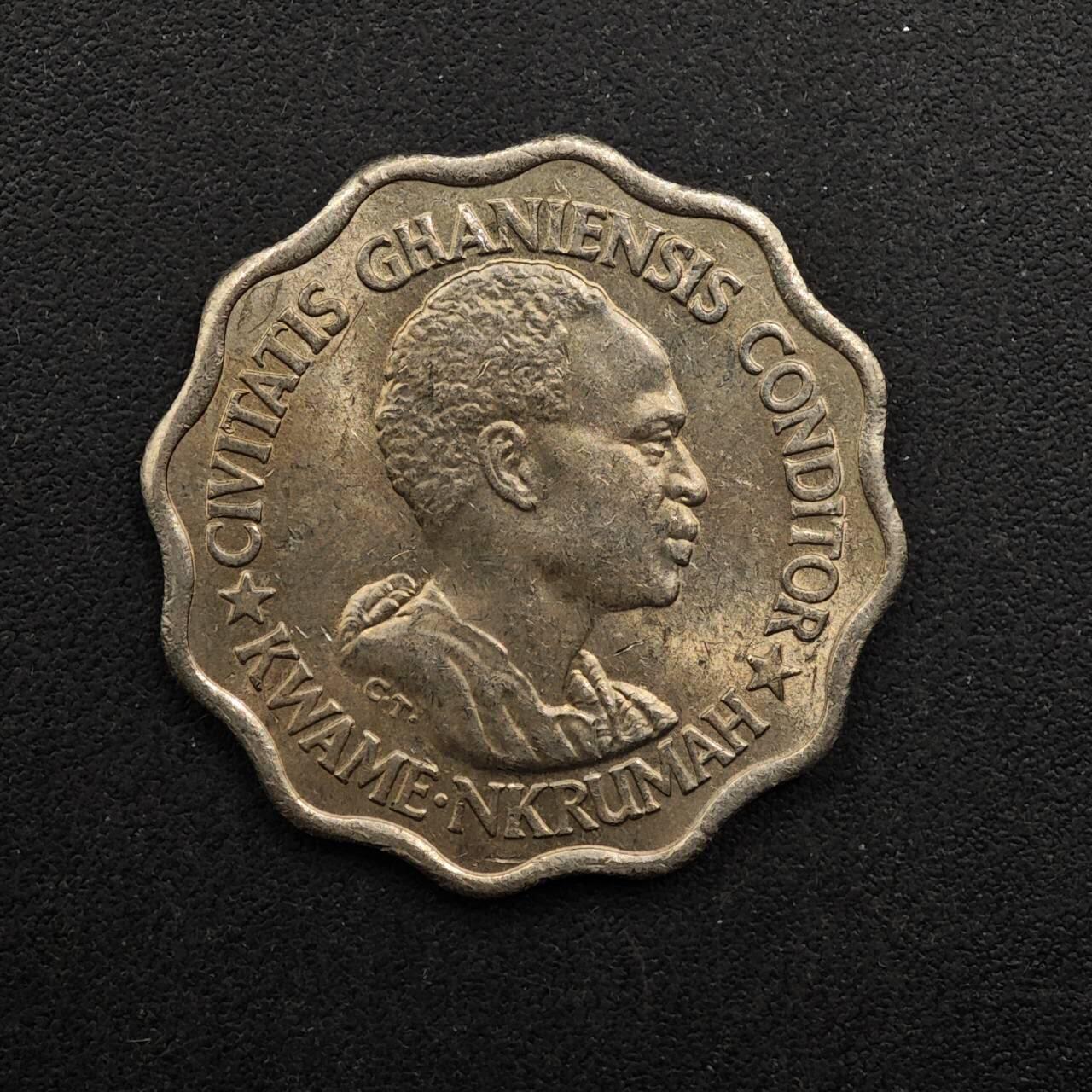 【淘币小摊】实时拍第八百九十二拍   散币场    每周一统一发货 加纳1965年5比赛瓦镍币