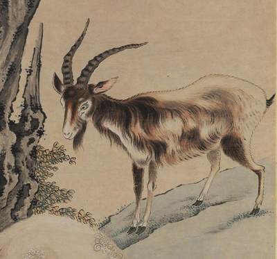 碧月说宝.近现代书画专场（九） 沈铨（款） 三羊开泰