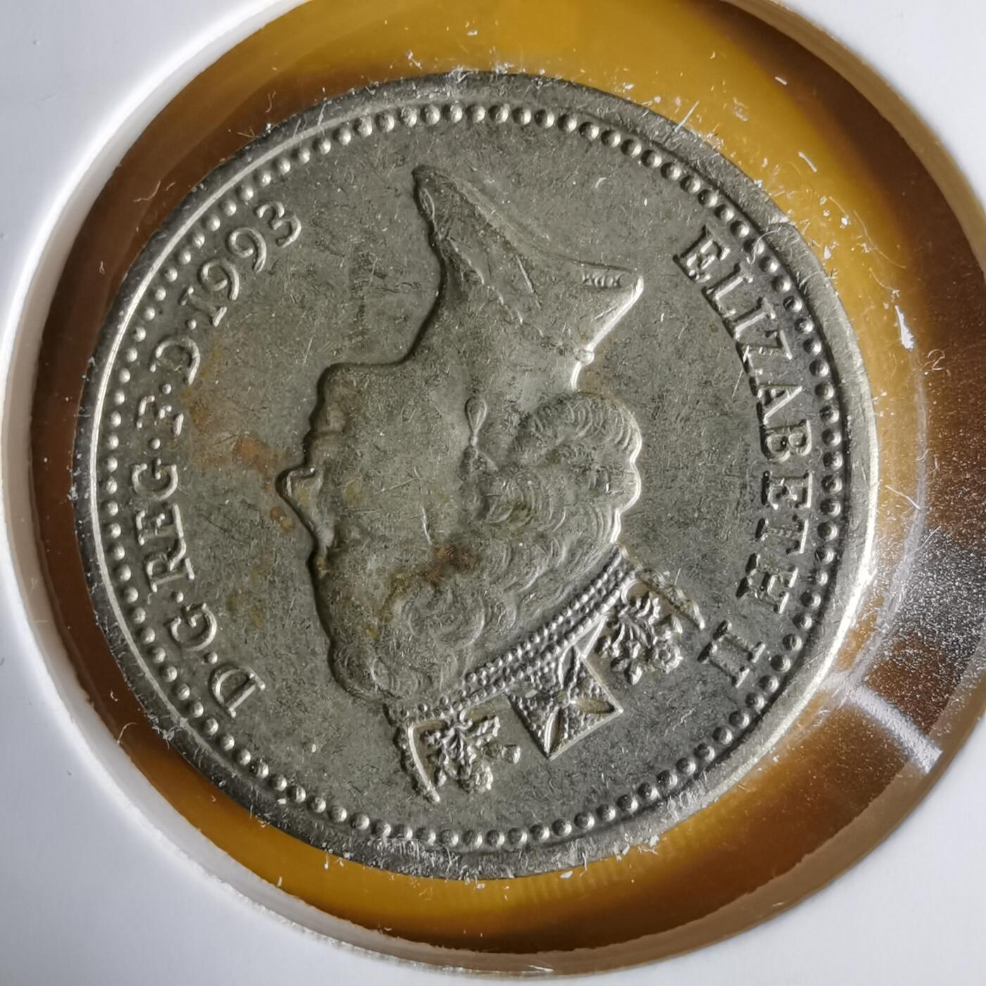 沼泽如烟--第1057场 英国1993年一磅