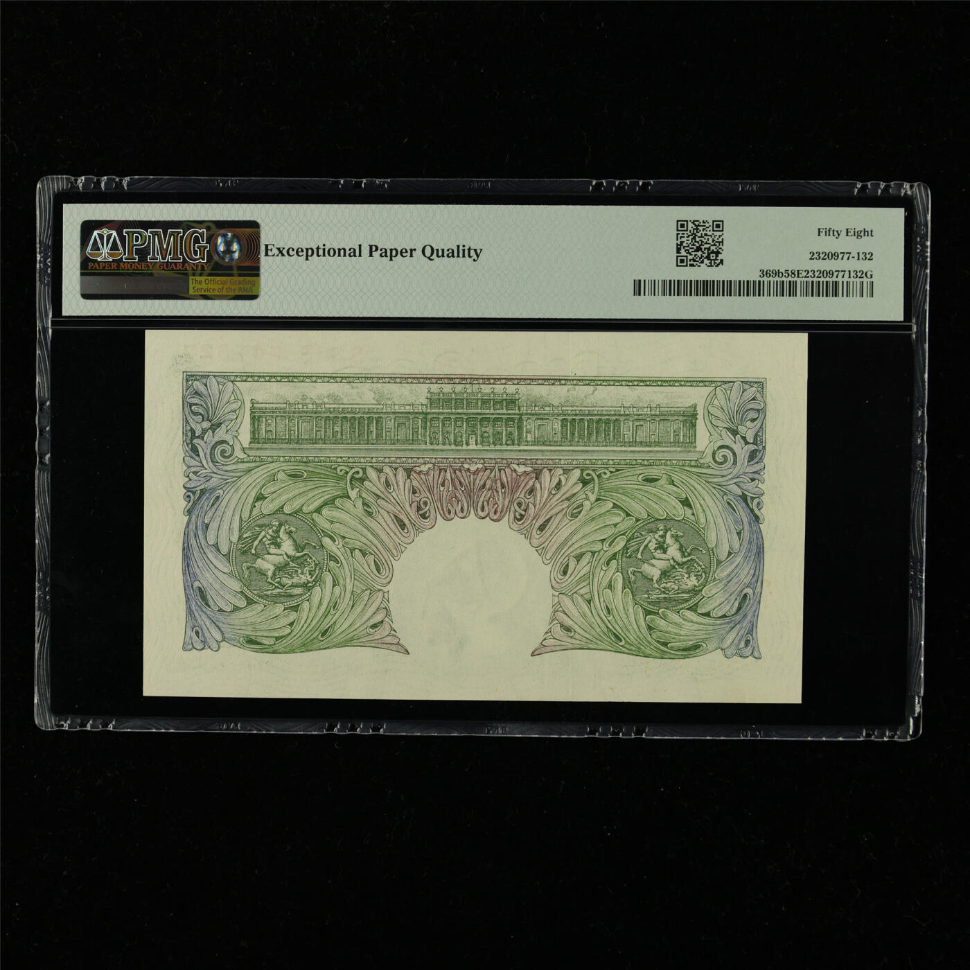 【亘邦集藏】第228期拍卖 1949-55年 英国1镑 PMG 58EPQ S36S 647827