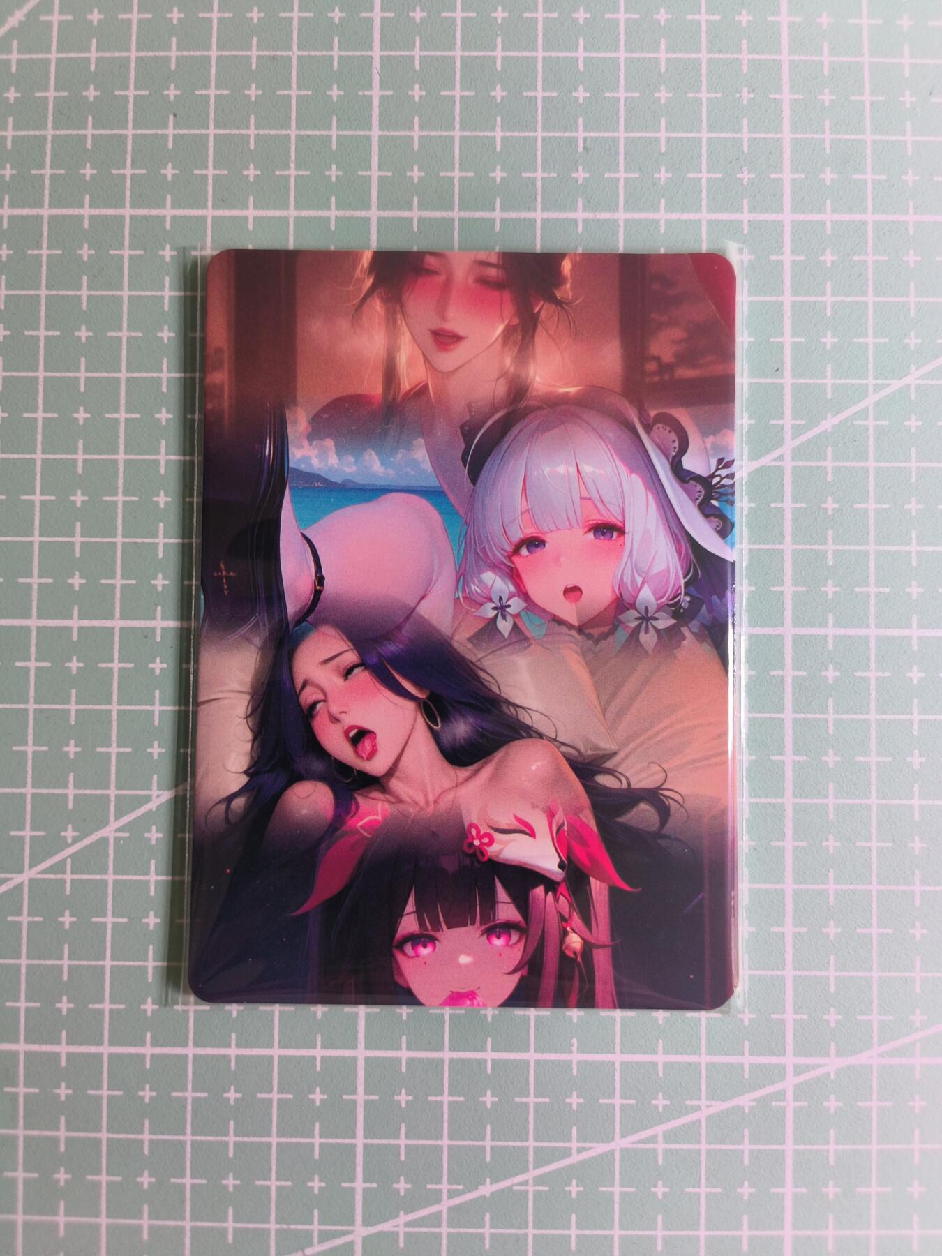 C先生卡牌 第27期 持续收拍品中…零手续费代拍 【彩闪】游戏·动漫·卡通·古风  3张 艺术卡