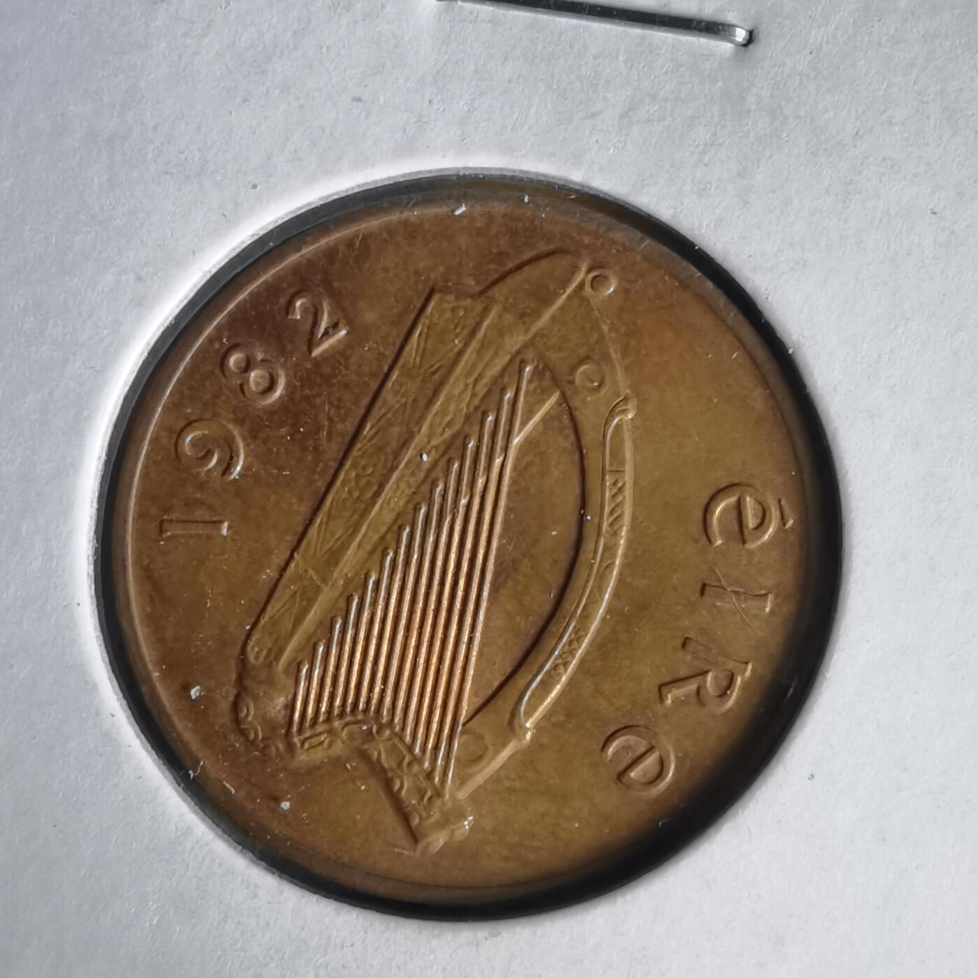 沼泽如烟--第1059场 爱尔兰1982年1便士