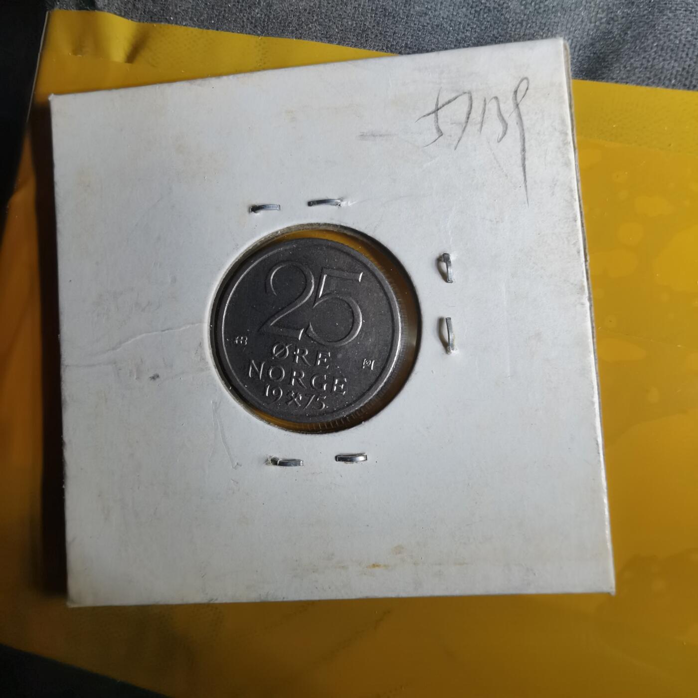 沼泽如烟--第1057场 挪威1975年25欧尔