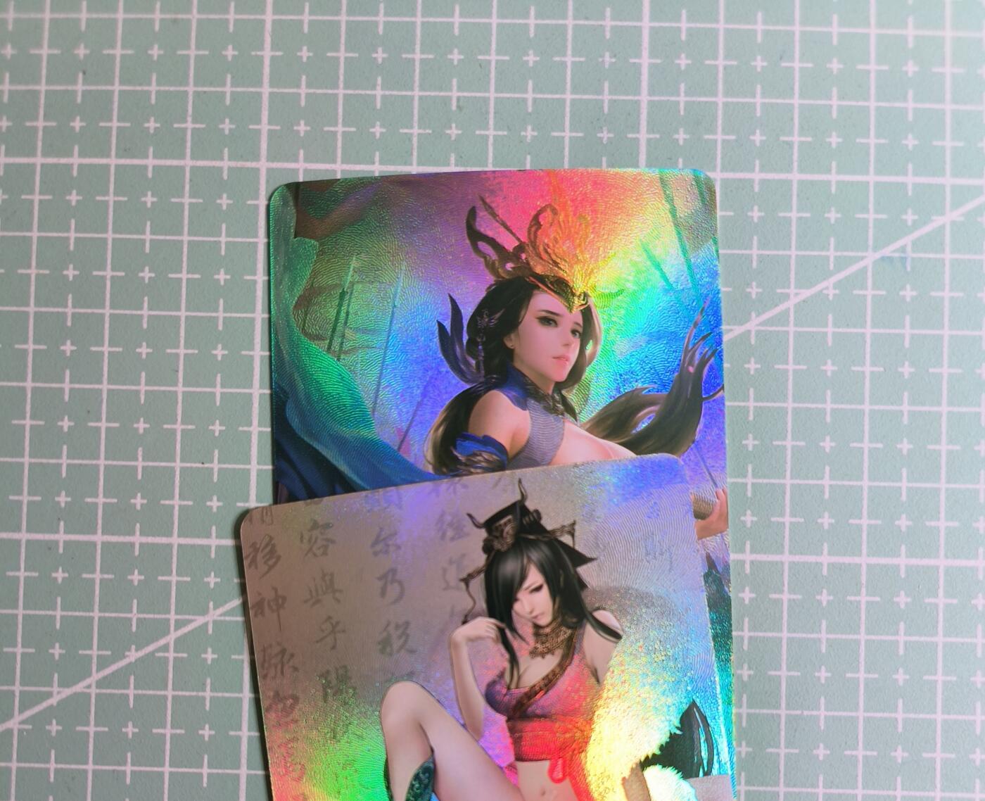 C先生卡牌 第27期 持续收拍品中…零手续费代拍 【彩闪】卡通·动漫·游戏·古风  2张 艺术