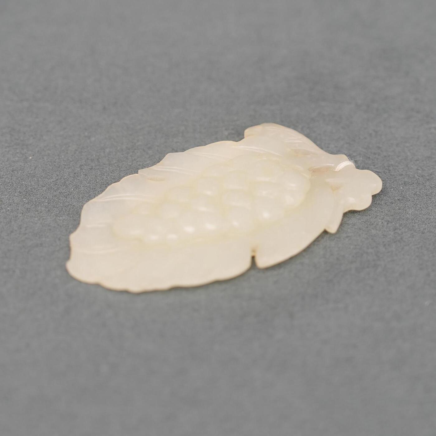  碧月说宝.韫玉流光-南京文物公司明清玉器专场（二） 玉葡萄