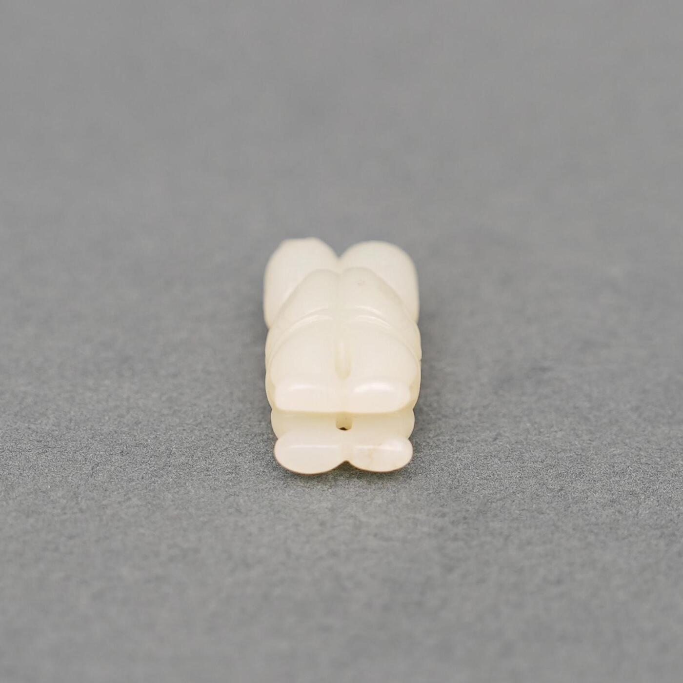  碧月说宝.韫玉流光-南京文物公司明清玉器专场（二） 白玉双童子