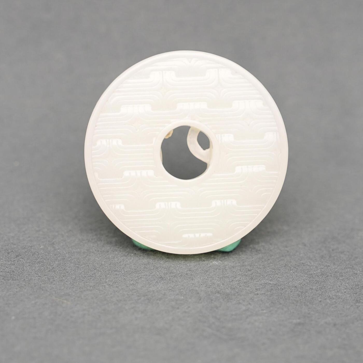 碧月说宝.韫玉流光-南京文物公司明清玉器专场（一） 玉螭龙佩