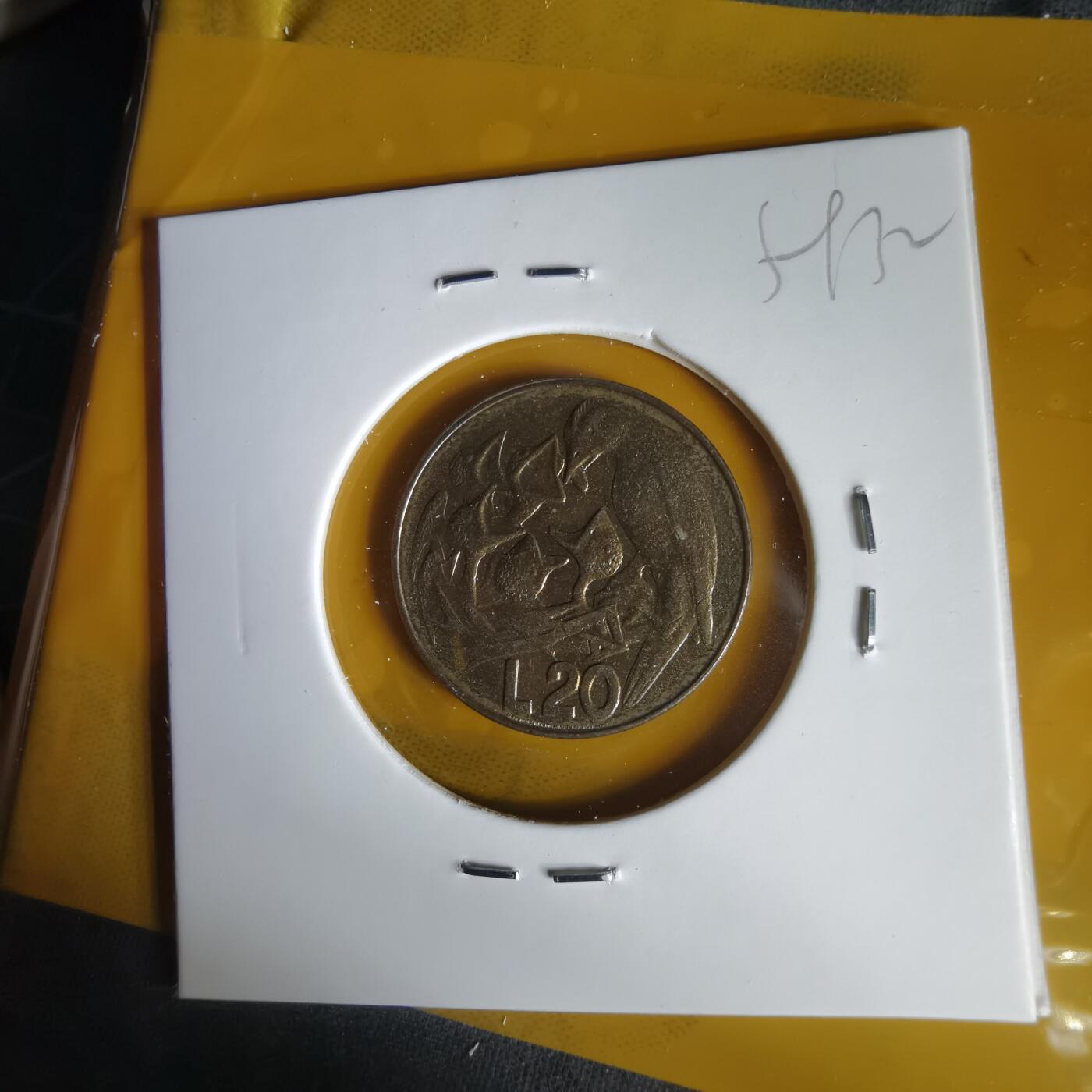 沼泽如烟--第1059场 圣马力诺1975年20里拉