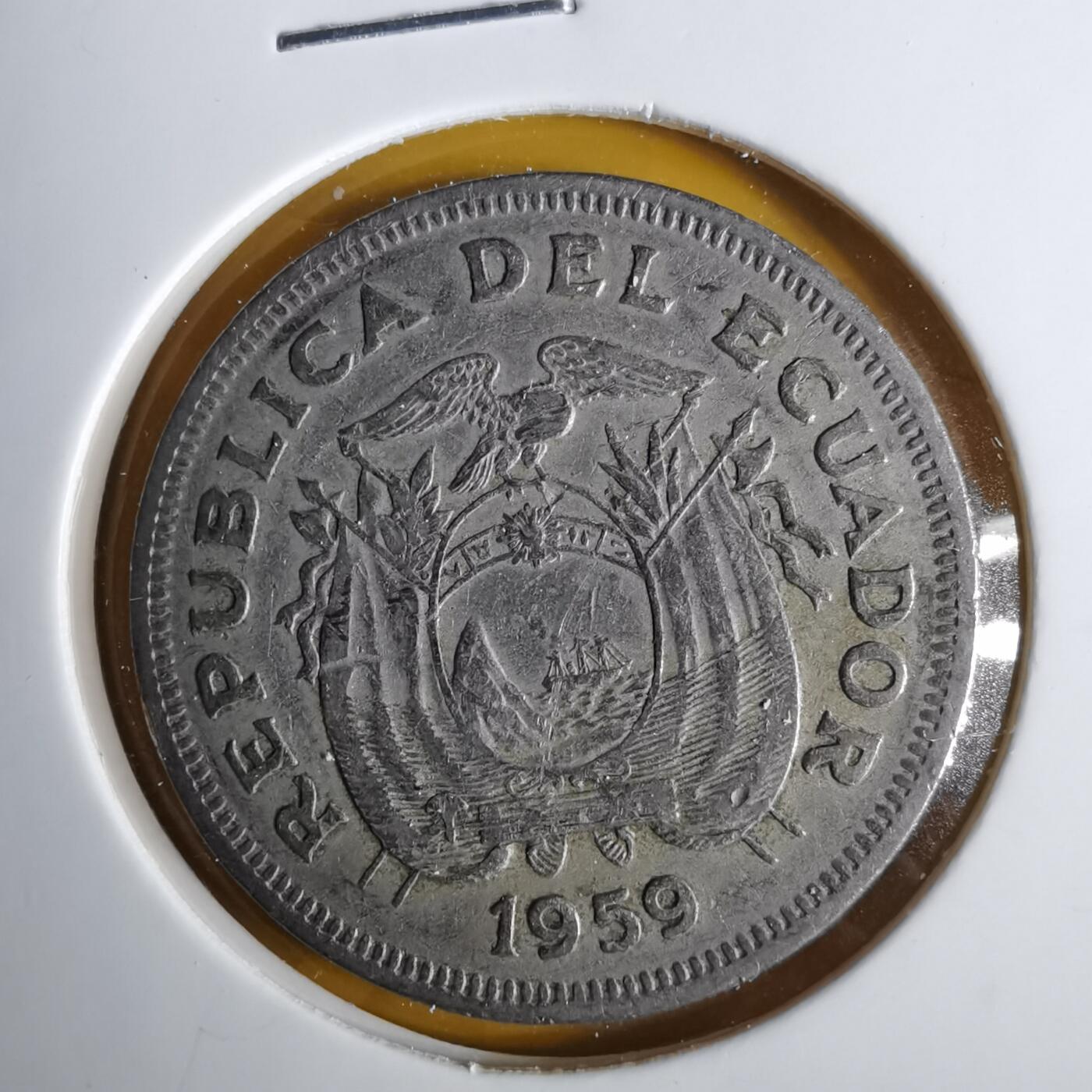 沼泽如烟--第1057场 厄瓜多尔1959年1苏克雷