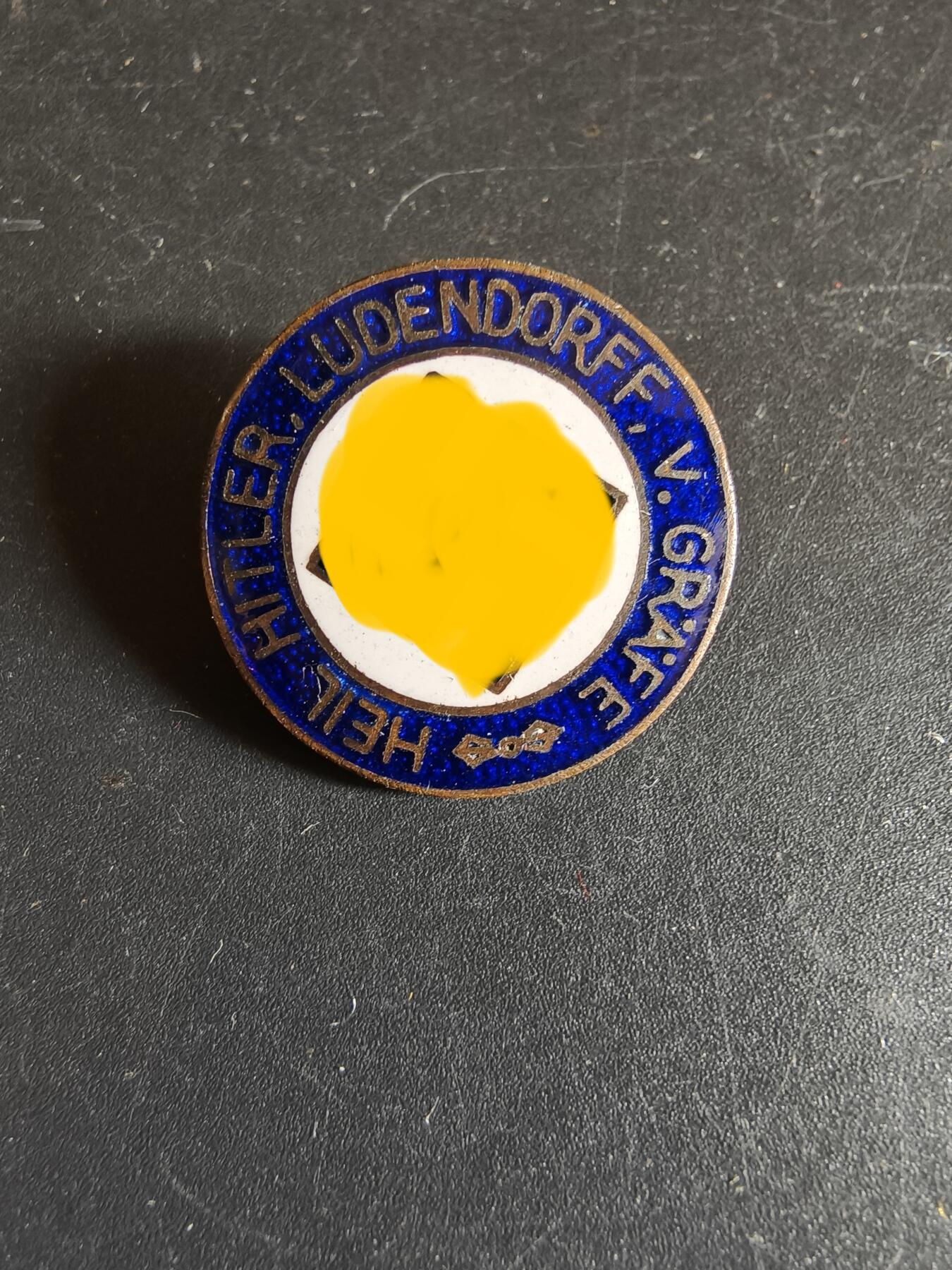 老王徽章第192期 德三鲁登道夫致敬小胡子证章