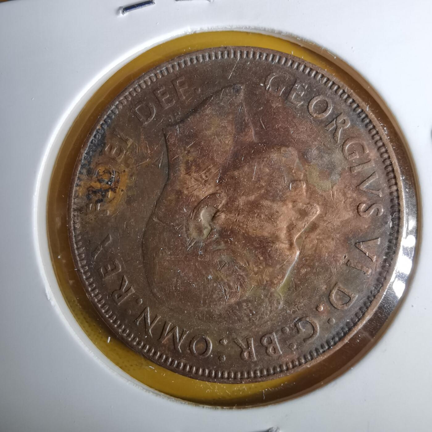 沼泽如烟--第1057场 澳大利亚1950年1便士