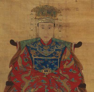 碧月说宝.近现代书画专场（九） 佚名 诰命夫人