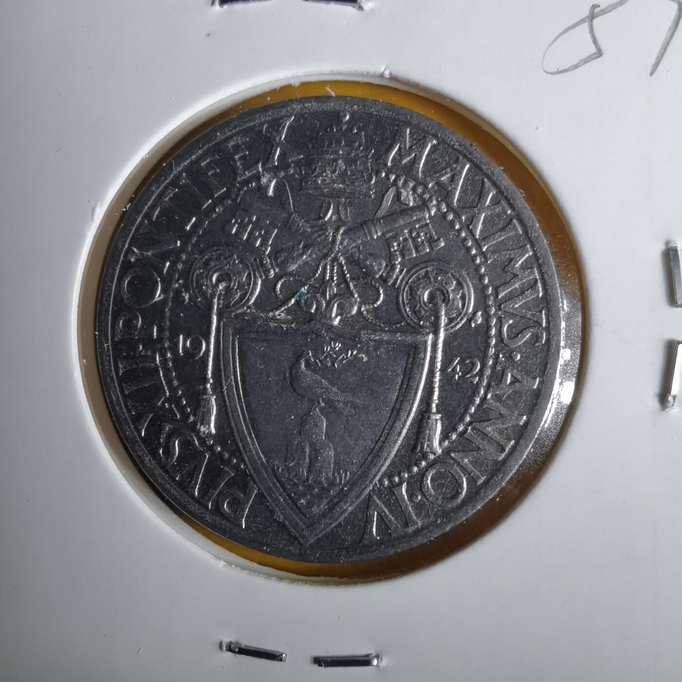 沼泽如烟--第1057场 梵蒂冈1942年1里拉