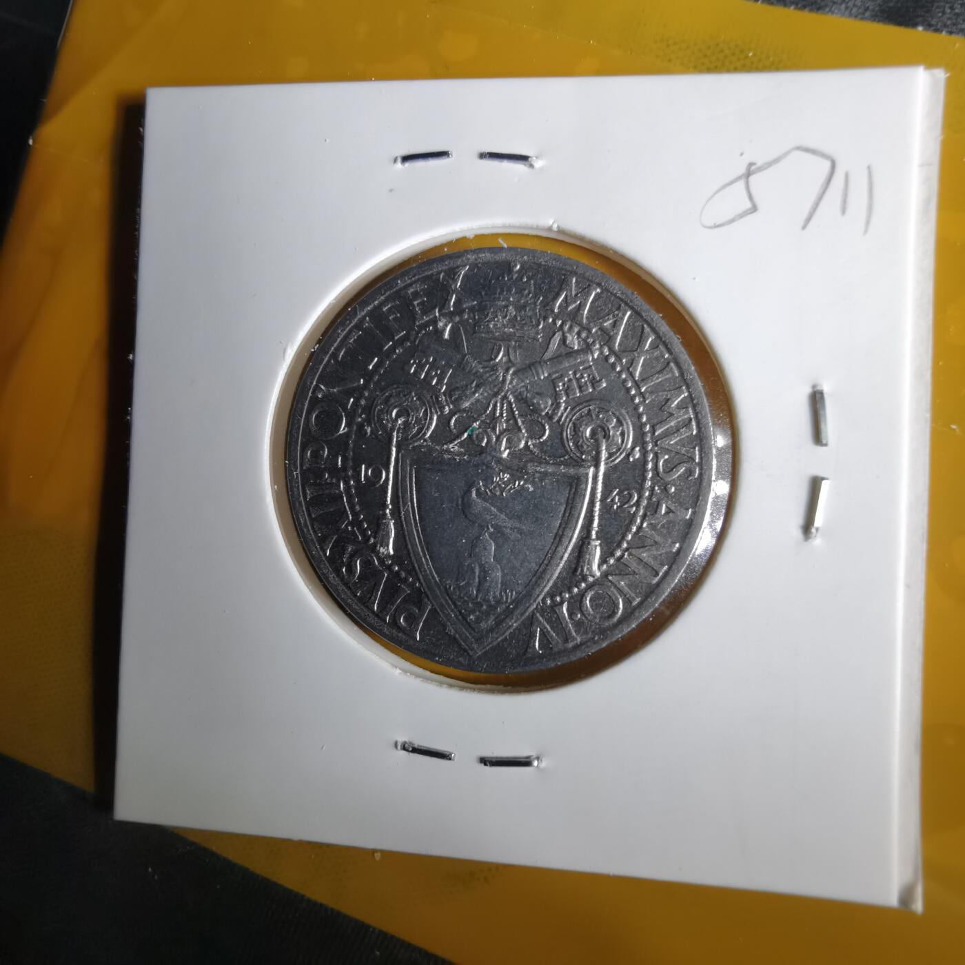 沼泽如烟--第1057场 梵蒂冈1942年1里拉