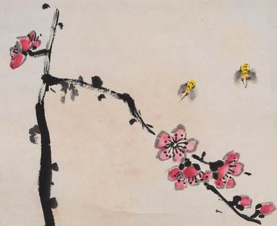 碧月说宝.近现代书画专场（九） 娄师白 梅花