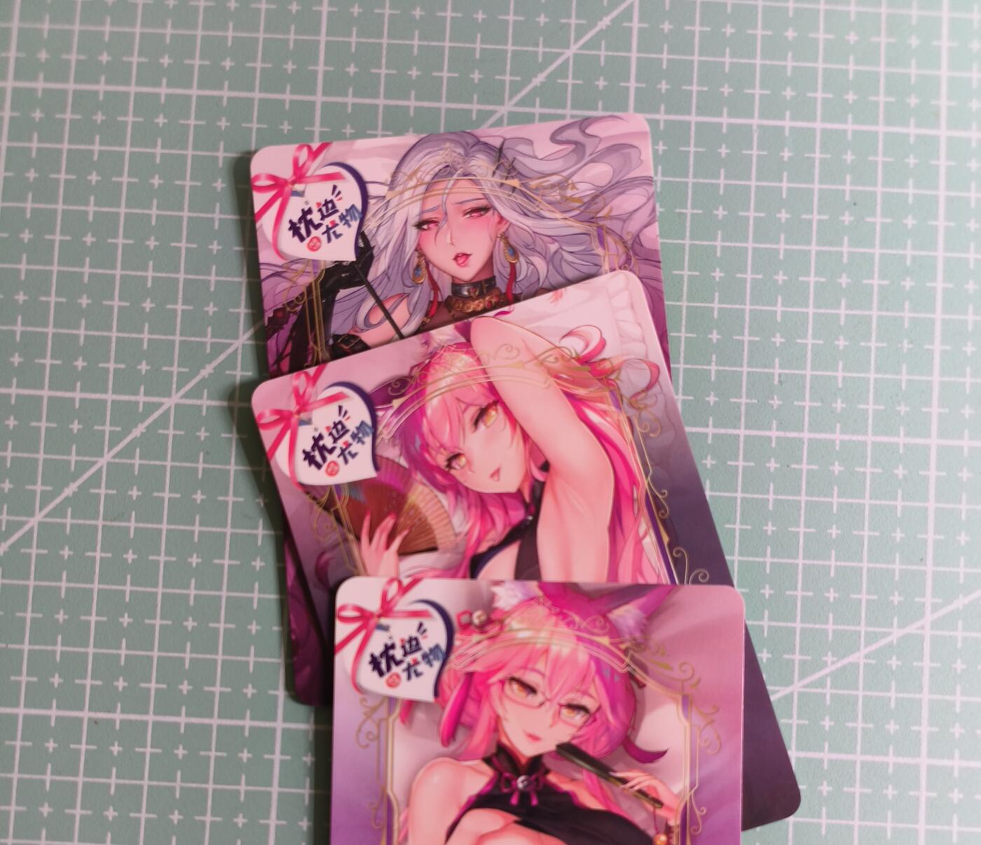 C先生卡牌 第27期 持续收拍品中…零手续费代拍 【彩闪】枕边尤物 3张 艺术