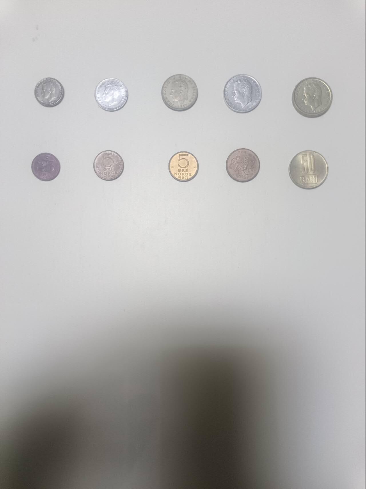 【20260418】非全新纸币和硬币第357场 欧洲国家10枚硬币