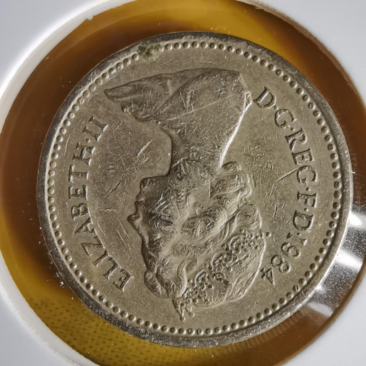 沼泽如烟--第1059场 英国1984年一磅