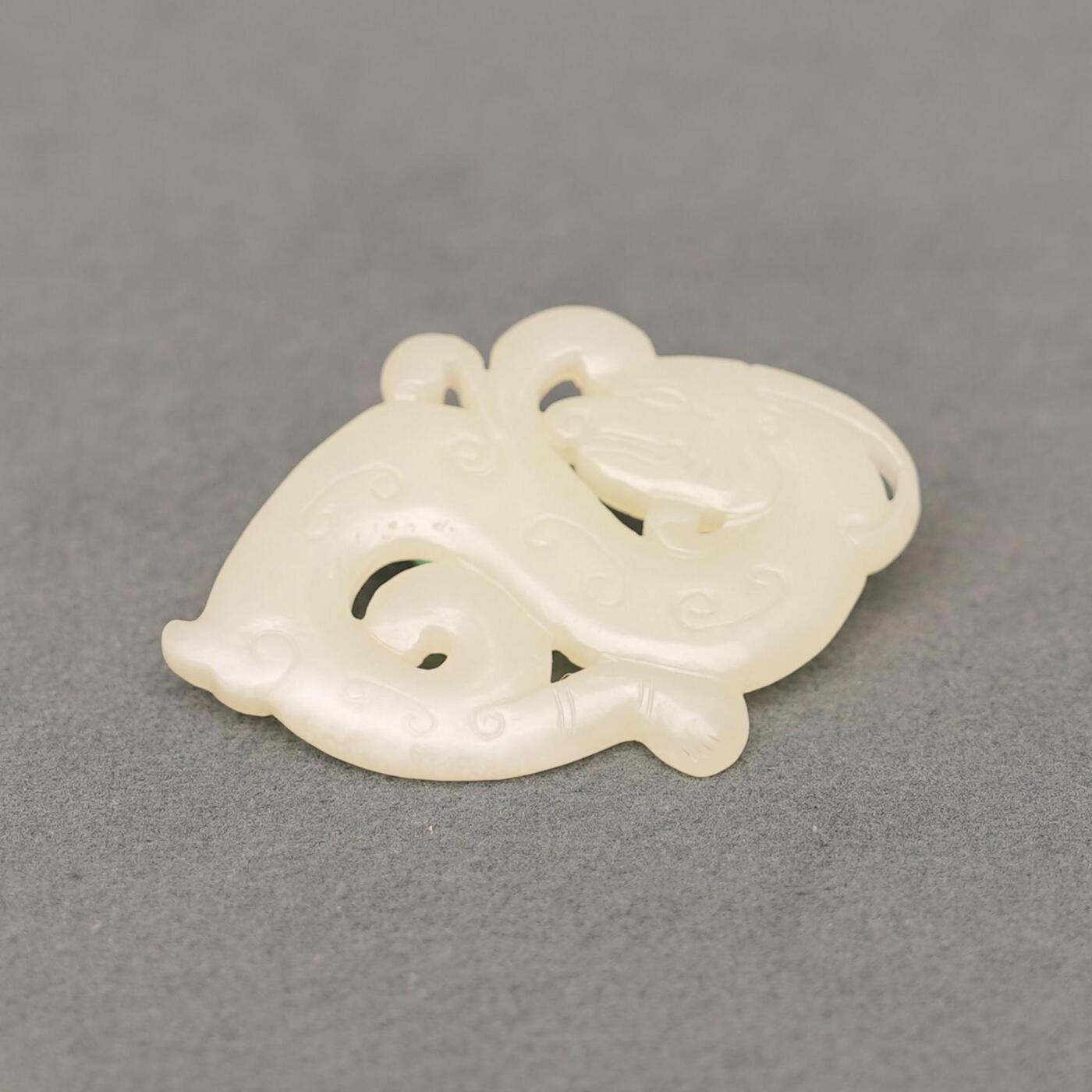 碧月说宝.韫玉流光-南京文物公司明清玉器专场（一） 玉龙佩