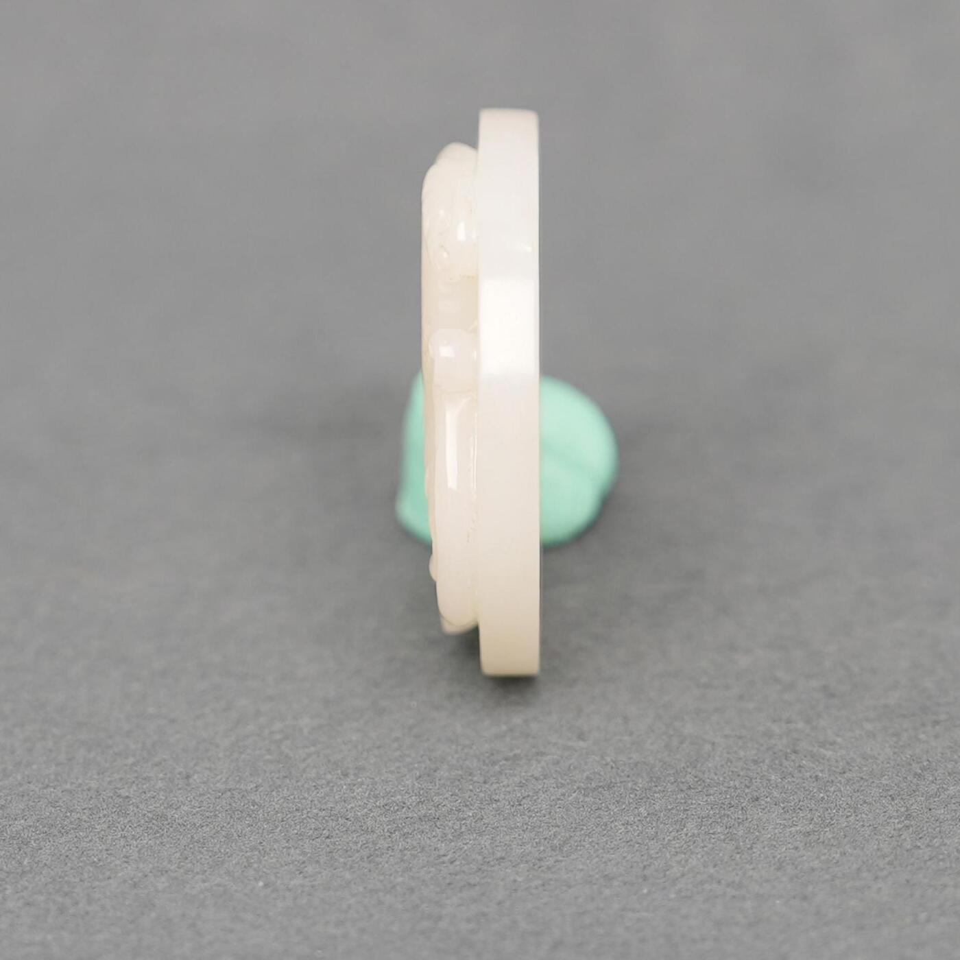 碧月说宝.韫玉流光-南京文物公司明清玉器专场（一） 玉螭龙佩