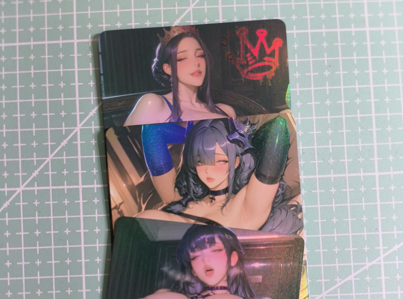 C先生卡牌 第27期 持续收拍品中…零手续费代拍 【彩闪】墨卡文化《大雷芳华》3张 艺术卡