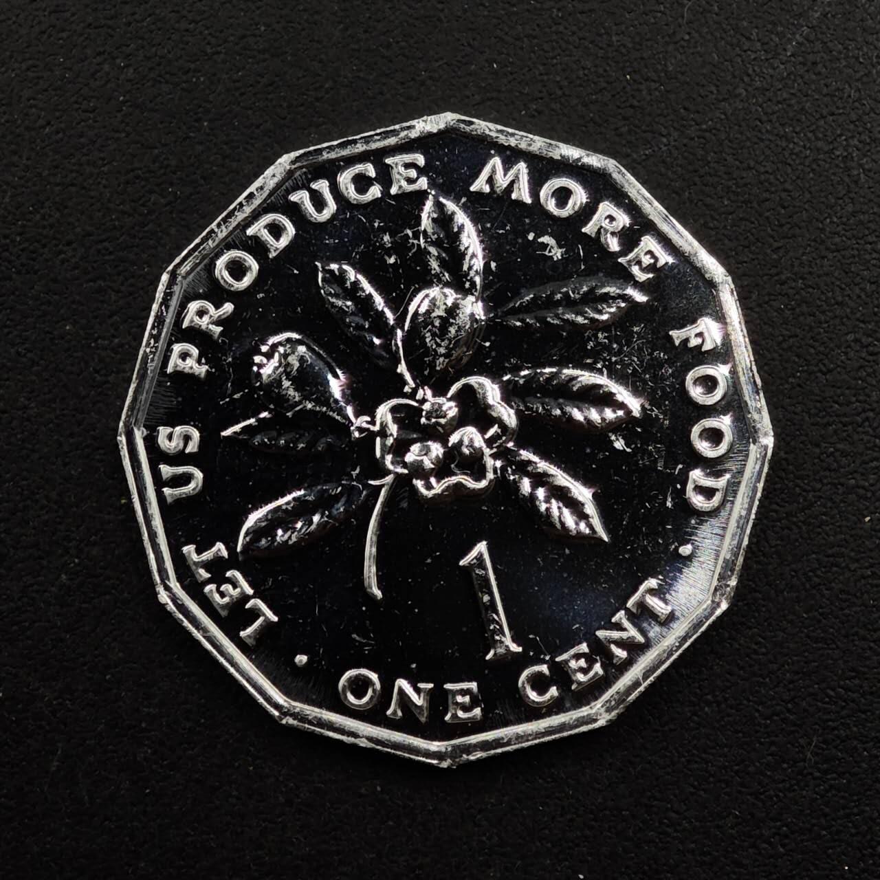 【淘币小摊】实时拍第八百九十二拍   散币场    每周一统一发货 牙买加1979年1分fao纪念币铝币