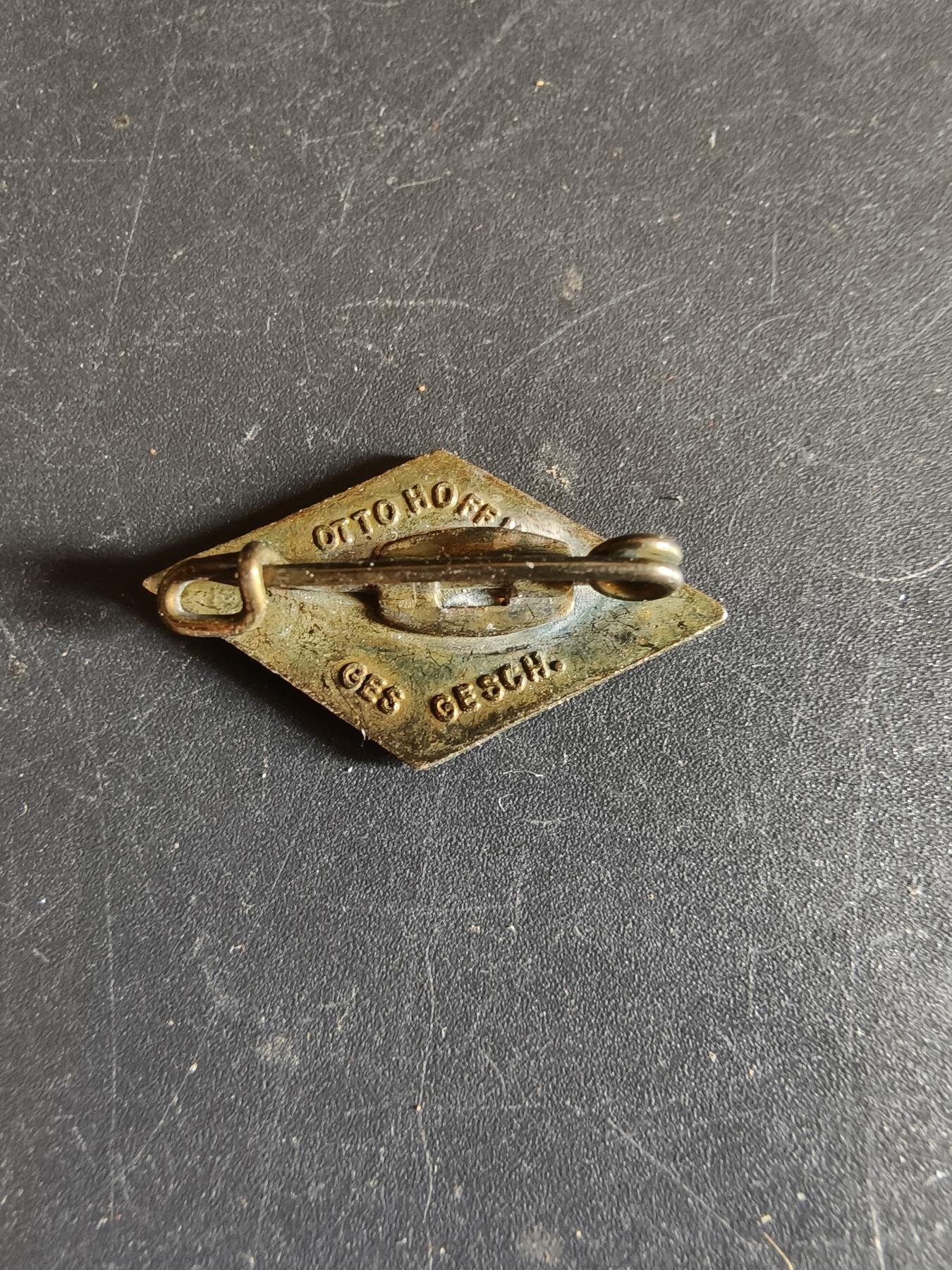 老王徽章第192期 德三小胡子青年团证章