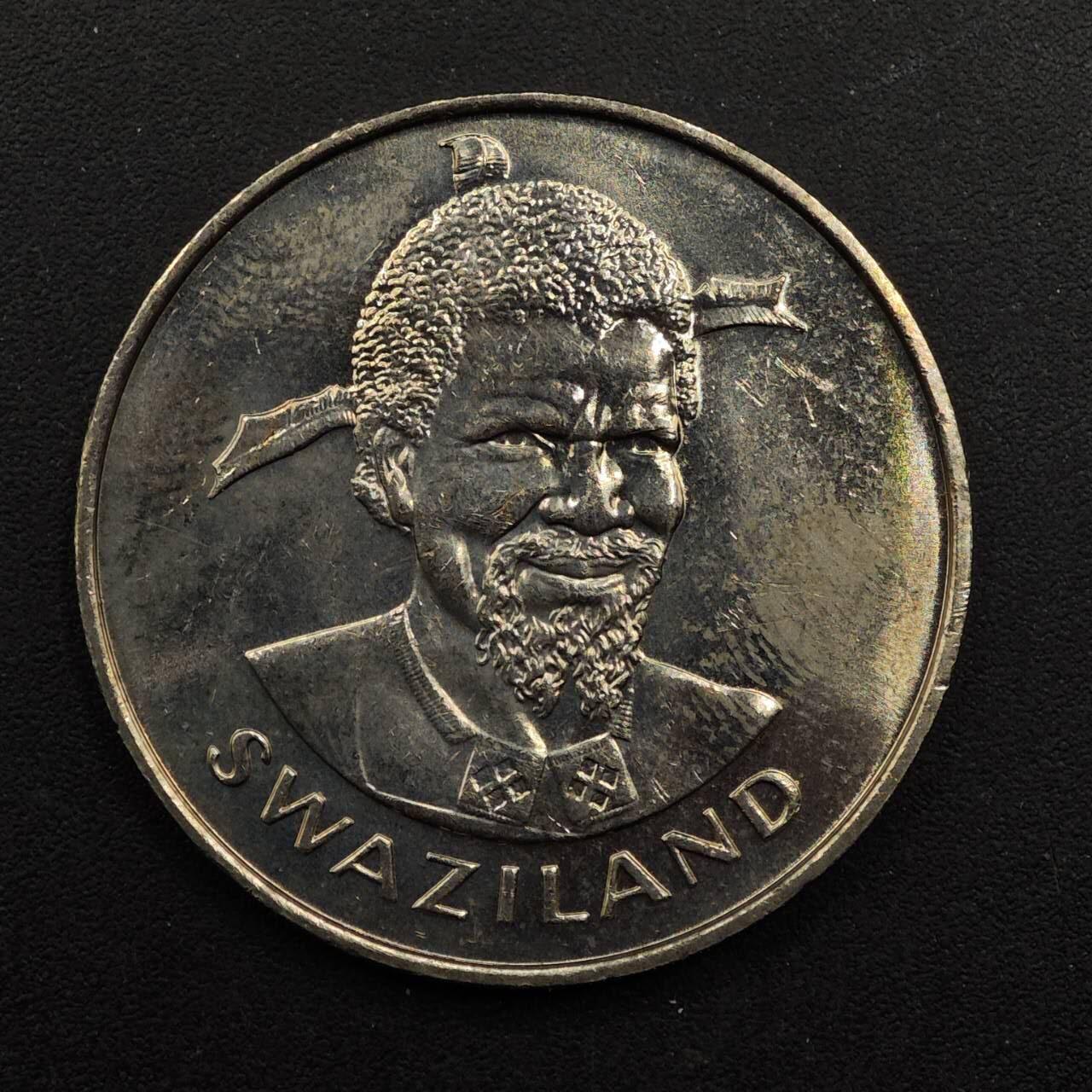 【淘币小摊】实时拍第八百九十二拍   散币场    每周一统一发货 斯威士兰1979年1里兰吉镍币