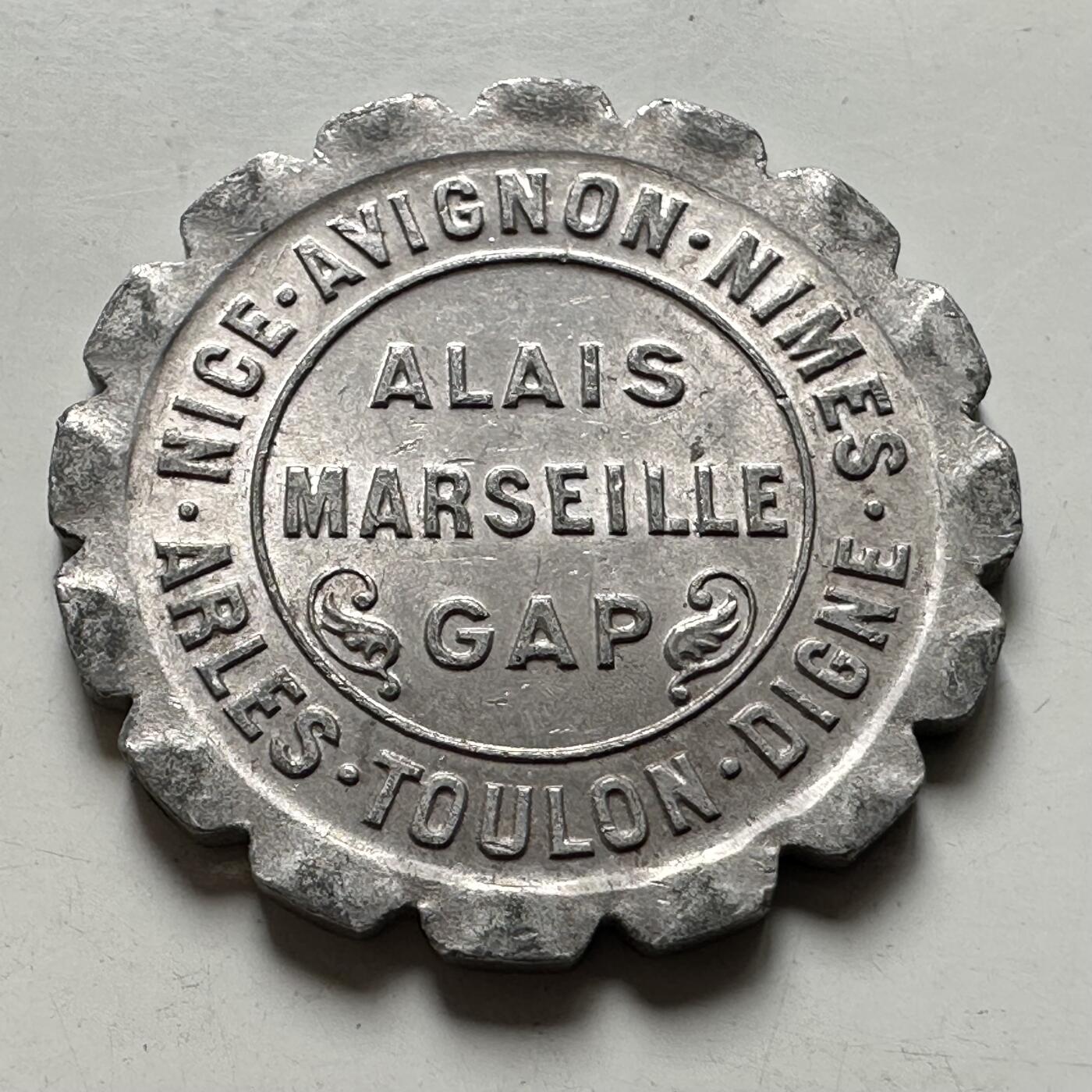 🌹外币初藏🌹🐯2026年第43场   每周二四六晚8️⃣点  世界硬币 法国 普罗旺斯 1921年 10生丁 工商会 应急代用币 法紧