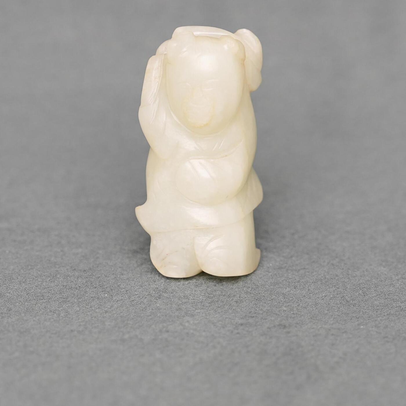 碧月说宝.韫玉流光-南京文物公司明清玉器专场（一） 玉童子